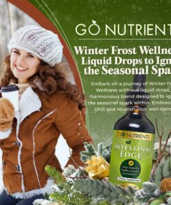 Go Nutrients Intestinal Edge Gut Detox Cleanse for Humans: Enhance Digestive Health, Boost Energy, Clear Skin with Black Walnut, Wormwood, Clove & Gentian Root for Adults & Kids 2oz Liquid Drops 22 812fTWKYl0L