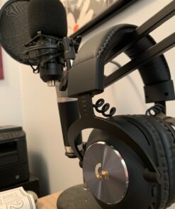 Logitech G PRO X Wireless Lightspeed Gaming Headset with Blue VO!CE Mic Filter Tech, 50 mm PRO-G Drivers, and DTS Headphone:X 2.0 Surround Sound Black Generation 1 52 812fipAaWwL