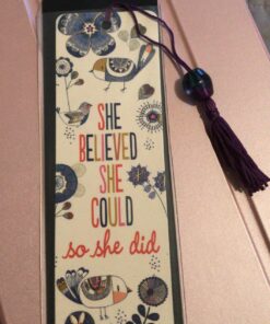 She Believed She Could Beaded Bookmark Bookmark, June 20, 2016 33 812fsWk3omL