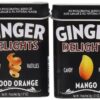 Big Sky Ginger Delights - Spiced Chai, Blood Orange, Mango, and D'Anjou Pear - Variety 4 Pack - Naturally Flavored Ginger Mints in Resealable Metal Tin Pear,Ginger 38 812giT8kyQL