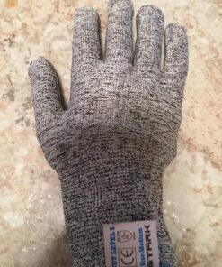 Stark Safe Cut Resistant Gloves, Level 5 Protection, Kitchen Cut Gloves for Meat, Shucking, Fillet, Mandolin Slicing, Carving, 1 Pair, Medium 36 812gmhNRIoL