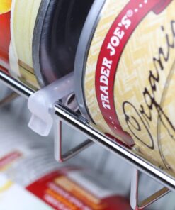 Simple Houseware Stackable Can Rack Organizer, Chrome 21 812grcXp1XL