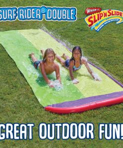Wham-O Slip 'N Slide Surf Rider Double Sliding Lanes 16ft , color may vary 9 812hlPoLBCL