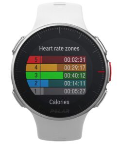POLAR VANTAGE V – Premium GPS Multisport Watch for Multisport & Triathlon Training (Heart Rate Monitor, Running Power, Waterproof), Pro (Includes H10 HRM Chest Strap), White 28 812hzBkxiZL