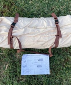 S'more Canvas Glamping Tent, 4 Season Family Camping Tent for 3/4/6 Person, Waterproof, Windproof, and Weather Resistant Tent for Family Glamping, Car Camping, Outdoor Party Cabin Tent(6.9ft x 8.5ft x 4.9ft) 40 812i3Sn9KGL