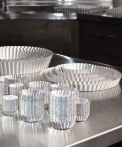 Fat Daddio's PFT-1375 Rectangle Fluted Tart Pan, 13.75 x 4.25 Inch 15 812igRGIg5L