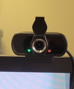 XPCAM Full HD 1080P Webcam with Privacy Shutter and Tripod, Pro Streaming Web Camera with Microphone, Widescreen USB Computer Camera for PC Mac Laptop Desktop 31 812ilLQlZ1L