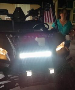 MICTUNING LED Light Bar Wiring Harness Fuse 40A Relay On-off Rocker Switch Blue(2 Lead) 65 812jNBV2T8L