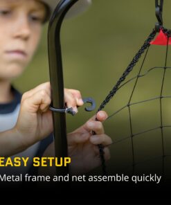 SKLZ PitchBack Baseball and Softball Pitching Net and Rebounder, Black/Red, 2' 9" x 4' 8" 17 812mc7c2duL