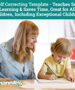 Channie’s Easy Peasy Cursive Handwriting Workbook for Kids, Tracing & Cursive Writing Practice Book, 80 Pages Front & Back, 40 Sheets, Grades 1st – 3rd, Size 8.5” x 11” 18 812my64qhL