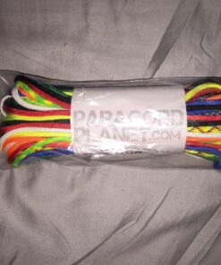 Paracord Planet 550lb Type III Paracord Combo Crafting Kits with Buckles Rainbow 14 812nEUncJsL