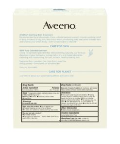 Aveeno Soothing Bath Soak for Eczema, Natural Colloidal Oatmeal, 8 ct. 1.50 Ounce (Pack of 8) 25 812ntf1WDwL