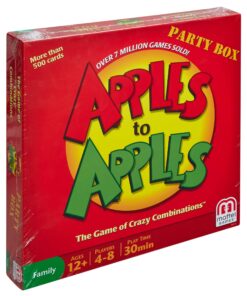 Mattel Games Apples to Apples Party in a Box Family Game with over 500 Cards 28 812pG pdT3L