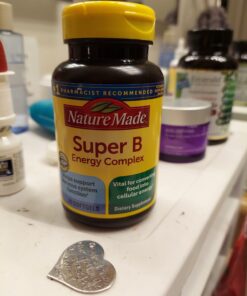 Nature Made Super B Energy Complex, Dietary Supplement for Brain Cell Function Support, 60 Softgels, 60 Day Supply 60 Count 43 812pu2XNoyL