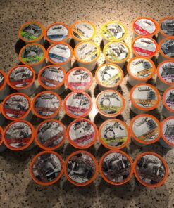 Brooklyn Beans Coffee Pods Assorted Gourmet Variety Pack, Compatible with 2.0 Keurig K Cup Brewers, 40 Count (Packaging May Vary) Assorted Variety Pack 40 Count (Pack of 1) 57 812qKXOOPkL