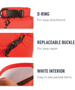 Sea to Summit Lightweight Dry Sack, All-Purpose Dry Bag Red 20 Liter 10 812roHUHyRL