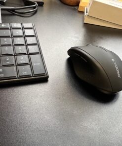 E-YOOSO Bluetooth Wireless Mouse, 3 Modes Bluetooth 5.0 & 3.0 Mouse 2.4GHz Ergonomic Wireless Optical Mouse with USB Nano Receiver, 5 Adjustable DPI Levels, 6 Buttons for Laptop, MacBook, iPad, PC Black(Bluetooth+Wireless) 38 812sFYJBvAL