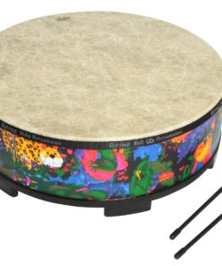 Remo KD-5822-01 Kids Percussion Gathering Drum - Fabric Rain Forest, 22" Gathering Drum (22") 8 812ua4NBcOL