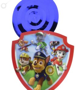 Alternative view of amscan Paw Patrol Swirl Decorations,10" x 9"