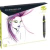 Prismacolor Premier Double-Ended Art Markers, Fine and Brush Tip, 12 Pack 12 Count 26 812xcu28jML