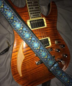 Levy's Leathers M8HT-04 2" Jacquard Weave Hootenanny Style Guitar Strap 11 813 2SSWHUL