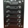 Pactrade Marine Boat 6 Gang Bakelite Plate Switch Panel with 5A Fuses Neoprene Toggle 3 813 9pRIRxL