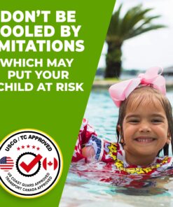 Body Glove Paddle Pals Life Jacket - The Safest Patented U.S. Coast Guard Approved Kids Swim Vest 33-55 LBS Dinosaur One Size 33-55 28 813 KWT3JL