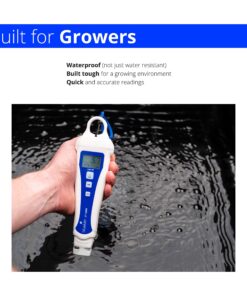 Bluelab PENGTB Grower's Toolbox with pH Pen, Conductivity Tester and Probe Care Kit, Easy Calibration, Digital Meters for Hydroponic System and Indoor Plant Grow 22 813 cHqdImL