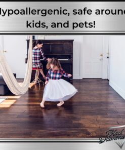 Black Diamond Laminate Floor Cleaner and Hardwood Floor Cleaner Spray - Versatile Solution Safe for Vinyl Floors, Wood Floors, and Engineered Hardwood Floors - 32 Fl Oz 1 Quart 21 81304F g4vL