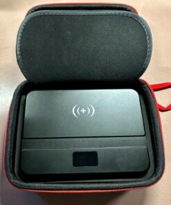 Portable Power Bank with AC Outlet, 83Wh/22500mAh 110V/85W Portable Laptop Charger Battery Bank, External Battery Pack Power Supply for Home Emergency Outage, Outdoor Camping RV Trip Adventure Red 61 8130AwHlBqL