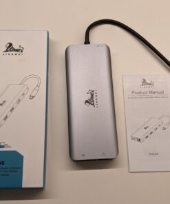 USB C Laptop Docking Station 3 Monitors, 13 in 1 USB C Hub with Dual HDMI+DisplayPort+10Gbps USB A/C, 100W PD, 6 USB, Ethernet, SD/TF, Audio, USB C Dock with iPhone 15/Mac/Dell/HP/Surface/Steam Deck 13-in-1(Dual HDMI+DisplayPort) 37 8132Kgoj4oL