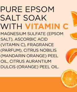 Dr Teal's Pure Epsom Salt Soak, Glow & Radiance with Vitamin C & Citrus Essential Oils, 3 lbs (Packaging May Vary) 16 8136zi03JL