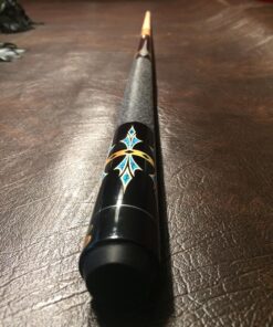 ISZY Billiards Short Pool Cue Stick – Hardwood Canadian Maple Pool Sticks for Billiard Table Sports Blue Black 42 inch 27 81376gIgy7L