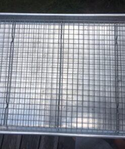 USA Pan Half Sheet Bakeable Cooling Rack, Steel Nonstick Wire Half Sheet Cooling Rack 20 8137k79ZWL