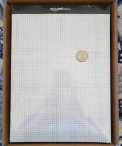 Amazon Basics Quad-Ruled Graph Paper Pad, Pack of 2, 8.5 Inch x 11.75 Inch, White 47 8138XdbGvyL