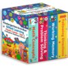 TestingMom.com Kindergarten Flash Card's -in-A-Box - Gifted Learning Flash Cards Box (Set 1) for Kids, Kindergarten Prep Toys for Problem Solving, Memory, Math - Test Prep for CogAT, WPPSI, NNAT