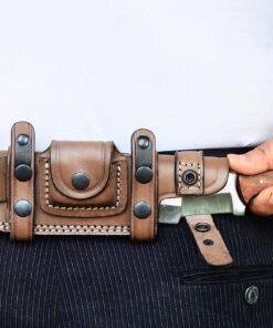 Ottoza Handmade D2 Steel Tracker Knife - Survival Knife - Camping Knife - Outdoor Knife - D2 Tools Steel Hunting Knife with Sheath Horizontal Carry Fixed Blade Knife No:116 Classic 31 8139azeCIFL