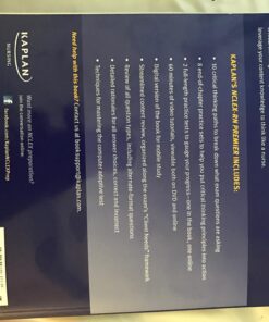 NCLEX-RN Premier 2016 with 2 Practice Tests: Online + Book + DVD + Mobile (Kaplan Test Prep) 7 813A2x8H5XL