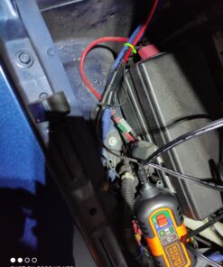 BLACK+DECKER BM3B Fully Automatic 6V/12V Battery Charger/Maintainer with Cable Clamps and O-Ring Terminals 41 813AWrJ6RzL