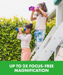 Educational Insights GeoSafari Jr. Kidnoculars, Binoculars for Toddlers & Kids, Gift for Toddlers Ages 3+ Multi-color 19 813B34BwmtL