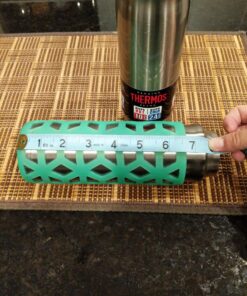 Pratico Kitchen Glass Bottle Silicone Sleeves for Epica, Aquasana, Estilo and Similar Style Bottles, 2 Pack, Green 2 Pack - Green 21 813BIg6sZRL