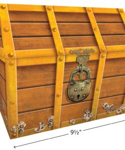 Teacher Created Resources TCR5048 Treasure Chest, 9.5 inch X 8 inch X 8.5 inch, Brown 25 813Bxzg16S
