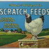 Desperate Enterprises Scratch Feeds Tin Sign, 16" W x 12.5" H