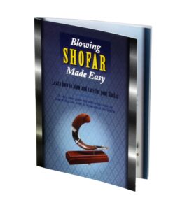 Alternative view of Judaica Mega Mall Kosher ODORLESS Polished Natural Rams Horn | Smooth Mouthpiece for Easy Includes Carrying Bag and Shofar Blowing Guide | Medium Size (12”-14”) (Jud-0651) 12"-14"