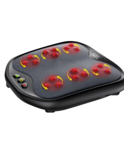 Snailax Shiatsu Foot Massager with Heat- Washable Cover Kneading Foot & Back Massager, Memory Foam Massage Seat Cushion - Back Massager with Heat 10 813DkNRxnmL