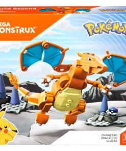 Mega Construx Pokemon Charizard Construction Set with character figures, Building Toys for Kids 198 Pieces 22 813EzCu6NAL