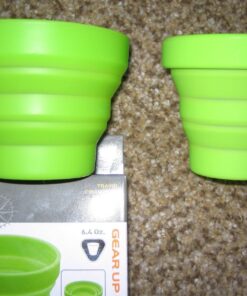 Lewis N. Clark Luggage Silicone Travel Cup, Green, One Size 16 813F4u7jg8L