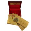 Shalinindia Playing Cards Deck in 999.9 Gold Foil Unusual Gift from India 16 813G3VFVsZL