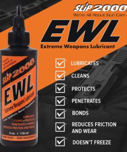 SLIP 2000 EWL CLP Gun Lube - Extreme Weapons Lubricant Synthetic Gun CLP Cleaner - 4 oz Squeeze Bottle 4-Ounce 11 813HdIhkzCL