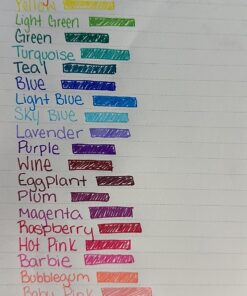 Amazon Basics Felt Tip Marker Pens, 24-Pack, Assorted Colors 24 Pack 33 813I JcrVmL